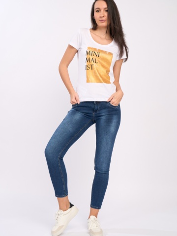 Timeout - Tricou dama cu imprimeu text - Img 6