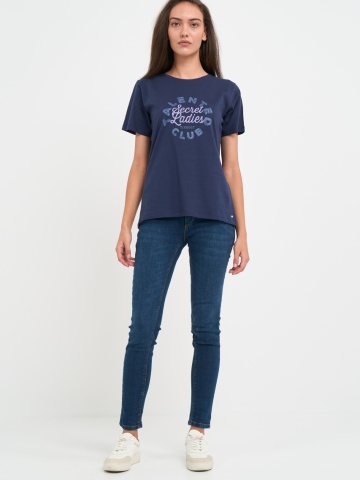 Timeout - Tricou dama cu logo si detalii grafice - Img 8