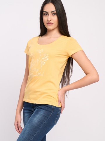 Timeout - Tricou dama maneca scurta cu imprimeu floral - Img 3