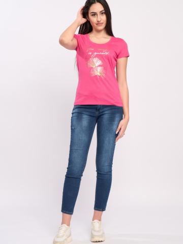 Timeout - Tricou dama maneca scurta cu mesaj imprimat - Img 6