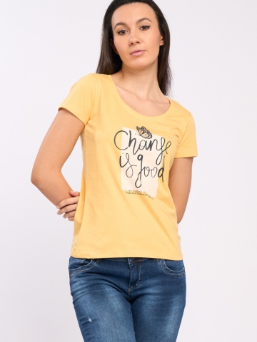 Timeout - Tricou maneca scurta dama cu imprimeu mesaj