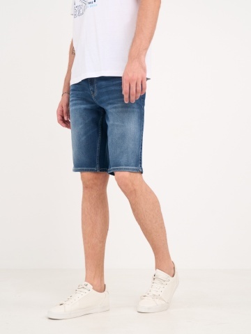 Kenvelo - Bermude barbat din denim cu aspect usor decolorat - Img 8