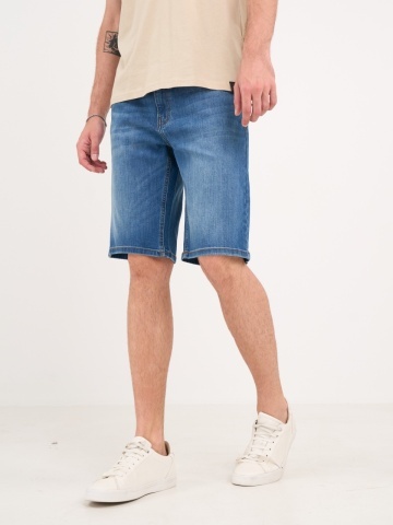 Kenvelo - Bermude barbat din denim cu buzunare oblice - Img 7