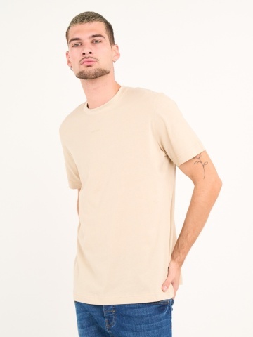 Kenvelo - Tricou barbat cu maneca scurta de culoare uniforma - Img 6