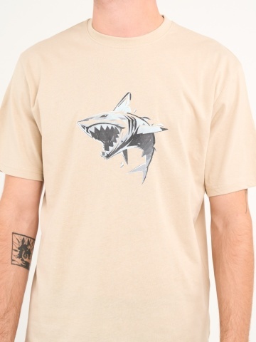 Kenvelo - Tricou barbat cu maneca scurta si imprimeu grafic text - Img 2