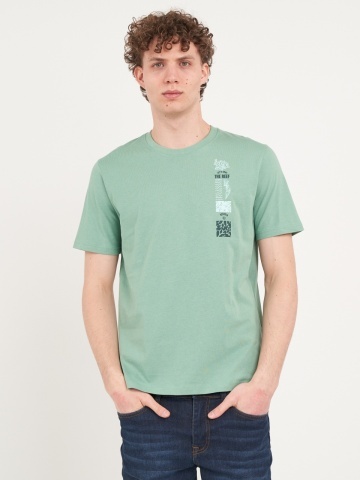 Kenvelo - Tricou barbat cu maneca scurta si imprimeu - Img 5