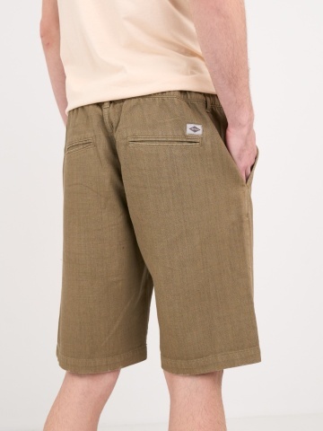 Lee Cooper - Bermude barbat de culoare uniforma cu buzunare - Img 4