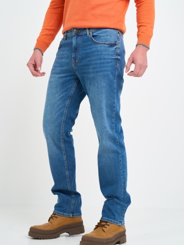 Lee Cooper - Blugi barbat regular cu aspect decolorat - Img 6