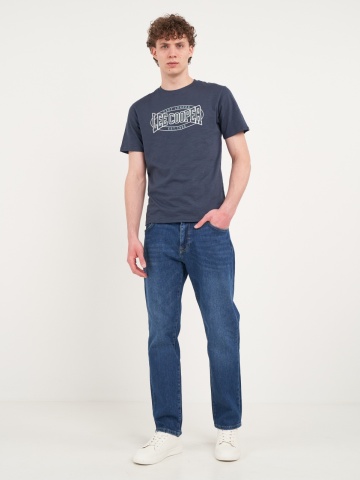 Lee Cooper - Blugi barbat regular cu aspect usor decolorat - Img 8