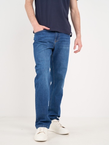 Lee Cooper - Blugi barbat regular cu aspect usor decolorat - Img 8