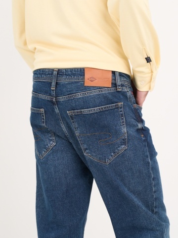 Lee Cooper - Blugi barbat regular cu aspect usor decolorat - Img 3