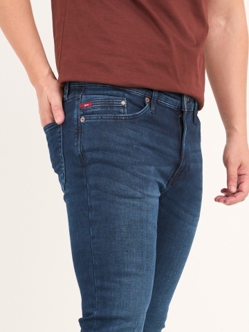 Lee Cooper - Blugi barbat slim cu aspect decolorat - Img 2
