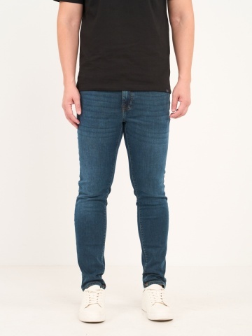 Lee Cooper - Blugi barbat slim cu aspect decolorat