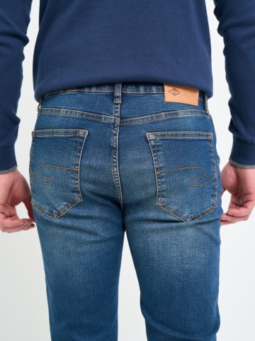 Lee Cooper - Blugi barbat slim cu aspect decolorat - Img 3