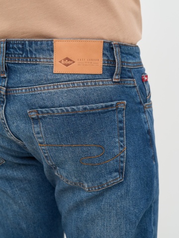 Lee Cooper - Blugi barbat straight aspect usor decolorat - Img 3