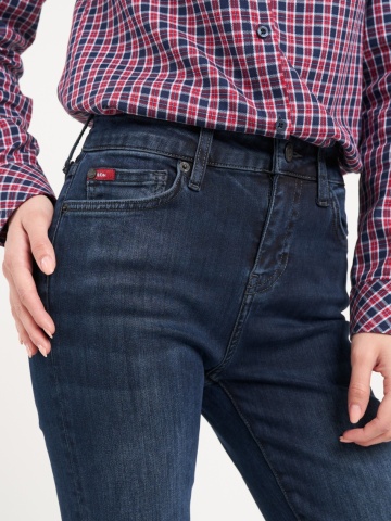 Lee Cooper - Blugi dama bootcut cu aspect usor decolorat - Img 2