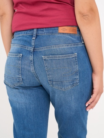 Lee Cooper - Blugi dama boyfriend cu aspect decolorat - Img 4