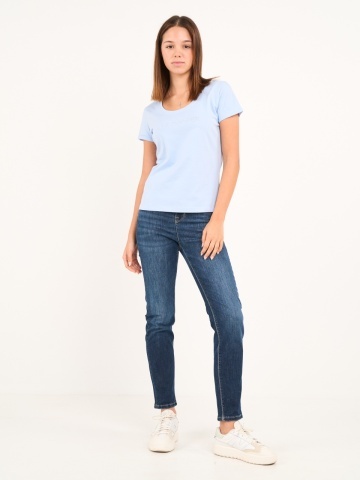 Lee Cooper - Blugi dama girlfriend cu aspect decolorat - Img 10