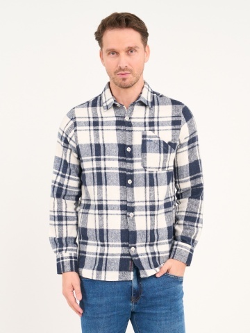 Lee Cooper - Camasa barbat cu maneca lunga si carouri