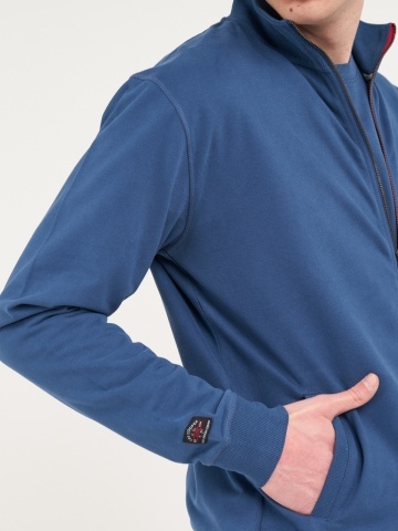Lee Cooper - Hanorac barbat cu fermoar si logo - Img 2