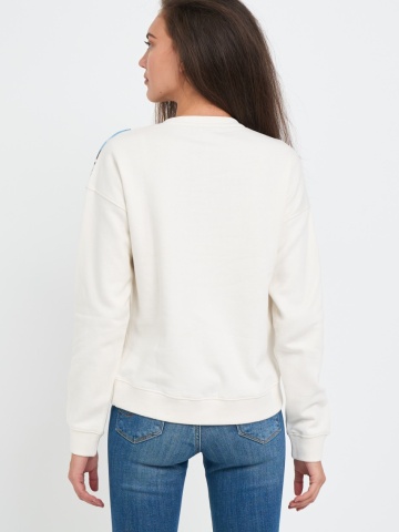 Lee Cooper - Hanorac dama cu imprimeu floral si logo - Img 2