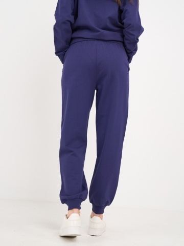 Lee Cooper - Pantaloni sport dama cu buzunare si logo aplicat - Img 4