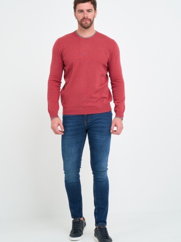 Lee Cooper - Pulover barbat de culoare uniforma - Img 6