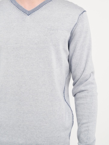 Lee Cooper - Pulover barbat de culoare uniforma - Img 3