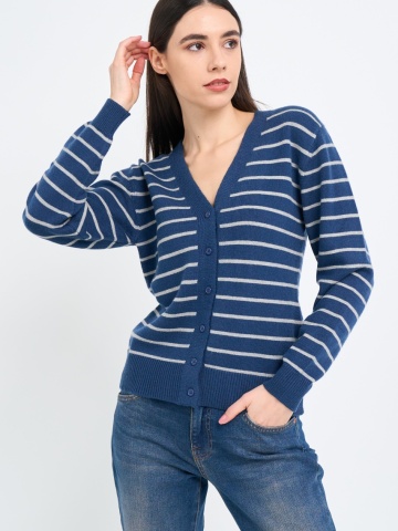 Lee Cooper - Pulover dama cu model in dungi