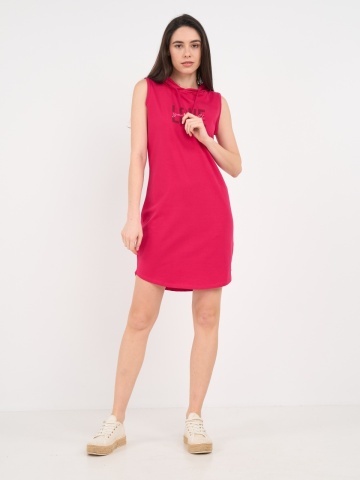 Lee Cooper - Rochie dama tip hanorac cu imprimeu