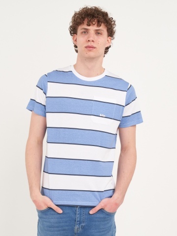 Lee Cooper - Tricou barbat cu buzunar si logo