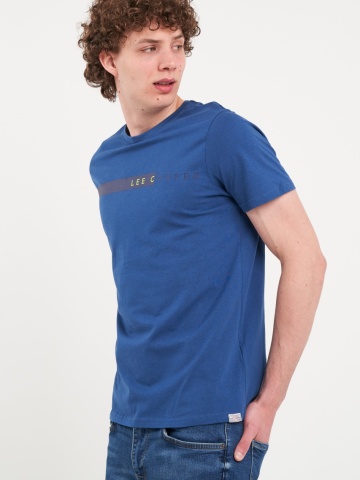 Lee Cooper - Tricou barbat cu imprimeu logo - Img 4