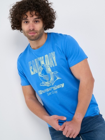 Lee Cooper - Tricou barbat cu imprimeu - Img 4