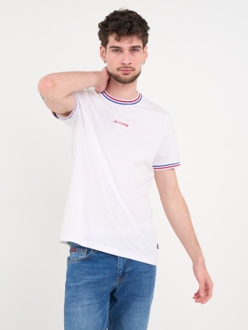 Lee Cooper - Tricou barbat cu maneca scurta si detalii logo - Img 4