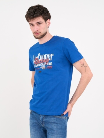 Lee Cooper - Tricou barbat cu maneca scurta si imprimeu grafic - Img 7