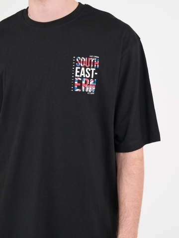 Lee Cooper - Tricou barbat cu maneca scurta si imprimeu grafic - Img 2