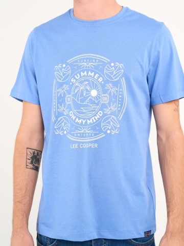 Lee Cooper - Tricou barbat cu maneca scurta si imprimeu - Img 3