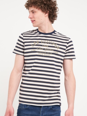Lee Cooper - Tricou barbat cu model in dungi - Img 5