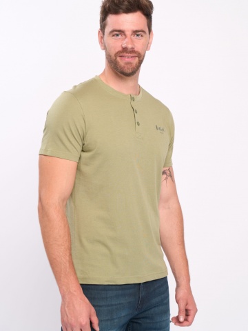 Lee Cooper - Tricou barbat uni cu logo aplicat - Img 4