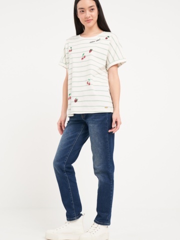Lee Cooper - Tricou dama cu maneca scurta si detalii - Img 8