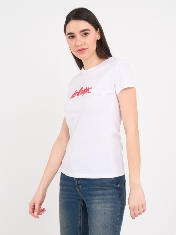 Lee Cooper - Tricou dama cu maneca scurta si logo - Img 5