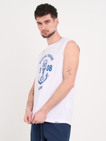 Lee Cooper - Tricou fara maneci cu imprimeu grafic - Img 5
