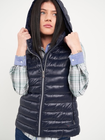 Lee Cooper - Vesta dama cu gluga si buzunare