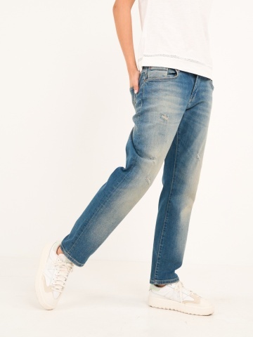 Timeout - Blugi dama boyfriend cu aspect decolorat - Img 10
