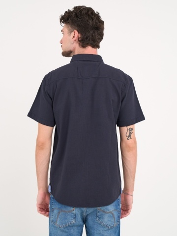 Timeout - Camasa barbat cu maneca scurta de culoare uniforma - Img 2
