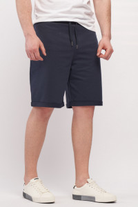 Timeout - Pantaloni scurti barbat de trening cu logo si buzunare
