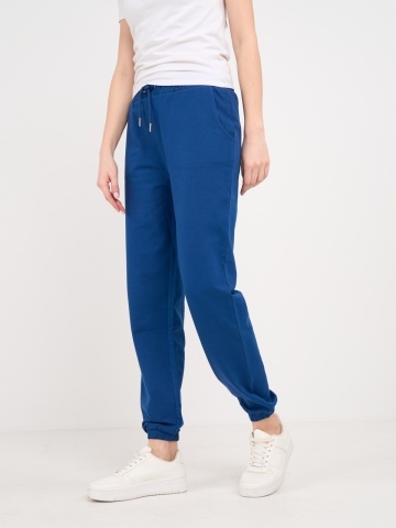 Timeout - Pantaloni sport dama cu buzunare de culoare uniforma - Img 9