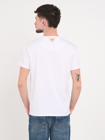 Timeout - Tricou barbat cu maneca scurta si detalii logo - Img 2
