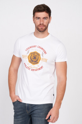 Timeout - Tricou barbat din bumbac cu imprimeu
