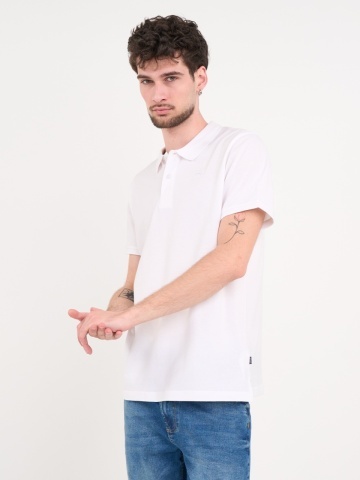 Timeout - Tricou barbat polo de culoare uniforma cu logo - Img 5